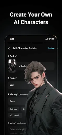 Flipped:Chat with AI Character screenshot