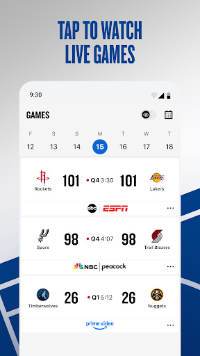 NBA: Live Games & Scores screenshot