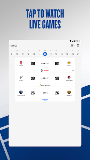 NBA: Live Games & Scores screenshot