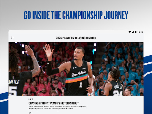 NBA: Live Games & Scores screenshot