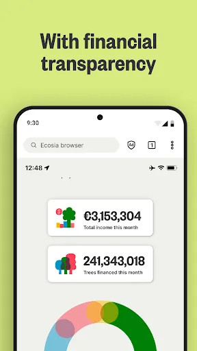 Ecosia: Search to plant trees screenshot