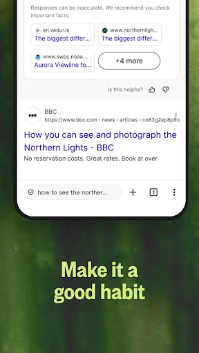 Ecosia: Search to plant trees screenshot