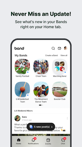 BAND - App for all groups screenshot