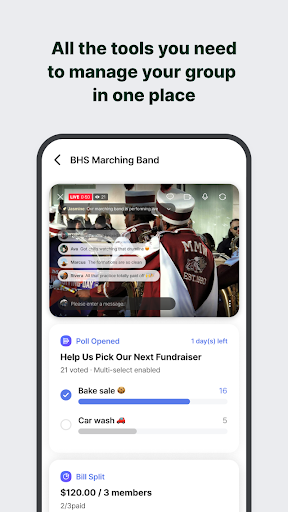 BAND - App for all groups screenshot