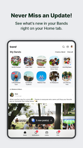 BAND - App for all groups screenshot