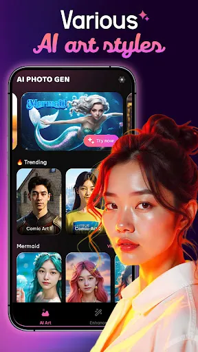 Character AI Photo Generator screenshot