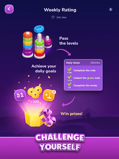Nut Sort: Color Sorting Game screenshot