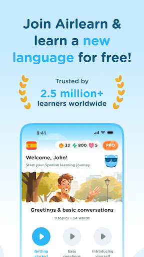 Airlearn - Language Learning screenshot