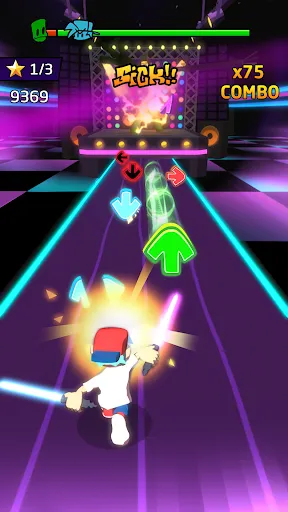 Blade Night : Rhythm Saber screenshot