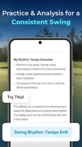 GolfFix AI Golf Swing Analyzer screenshot