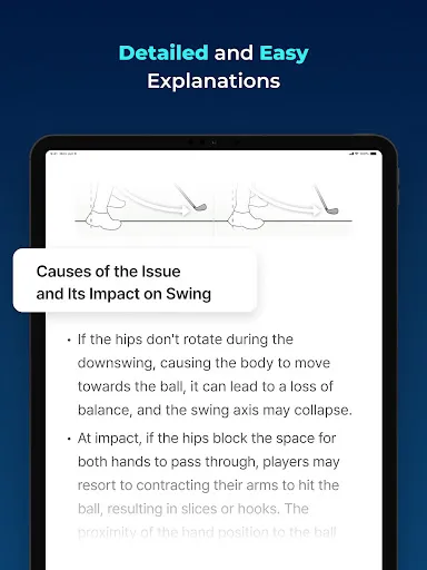 GolfFix AI Golf Swing Analyzer screenshot