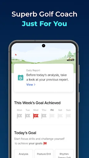 GolfFix AI Golf Swing Analyzer screenshot