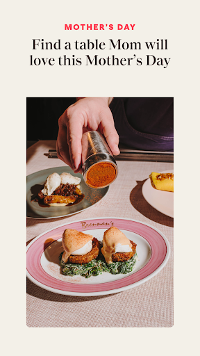 OpenTable screenshot