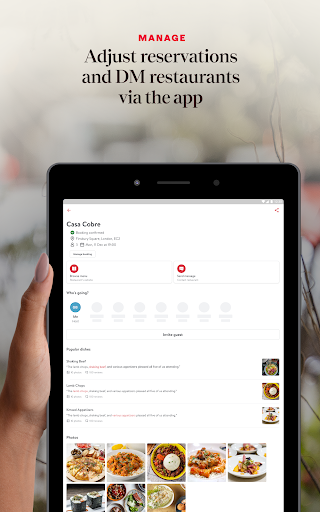 OpenTable screenshot