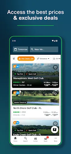 GolfNow: Golf Tee Times screenshot
