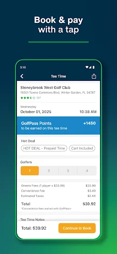 GolfNow: Golf Tee Times screenshot