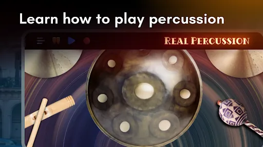 Real Percussion: drum set screenshot