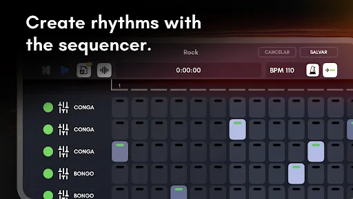 Real Percussion: drum set screenshot