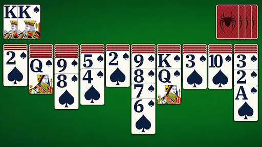 Spider Solitaire screenshot