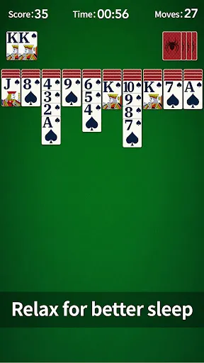 Spider Solitaire screenshot