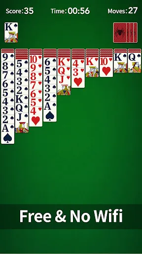 Spider Solitaire screenshot