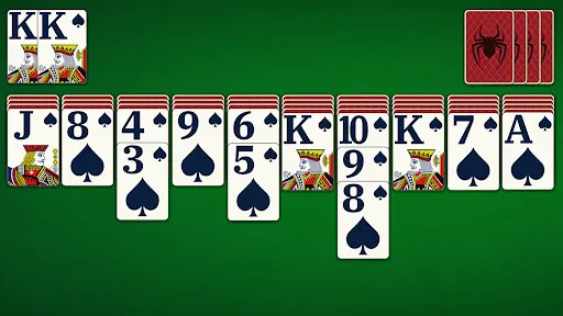 Spider Solitaire screenshot