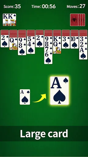 Spider Solitaire screenshot