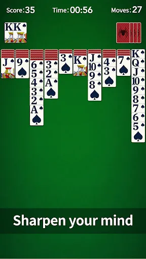 Spider Solitaire screenshot