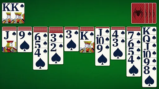 Spider Solitaire screenshot