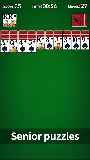 Spider Solitaire screenshot