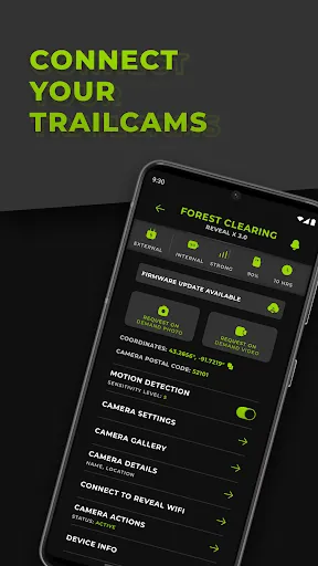 Tactacam REVEAL screenshot