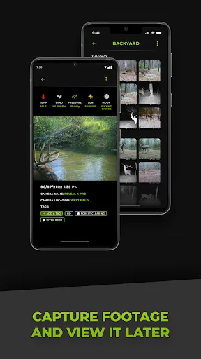 Tactacam REVEAL screenshot