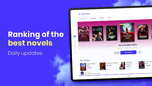 AlphaNovel — Books & Stories screenshot