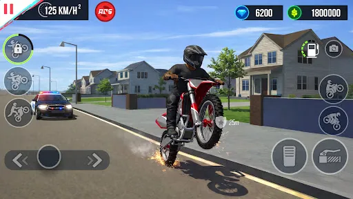 Wheelie Bike Challenge 3D screenshot