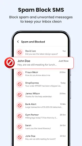 Messages: SMS & Text App screenshot