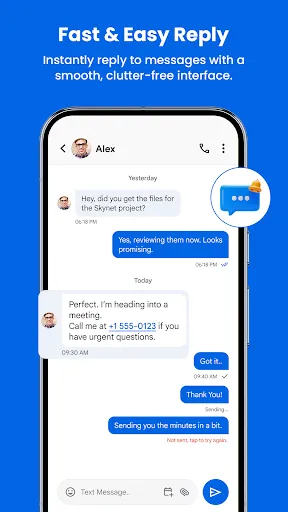 Messages: SMS & Text App screenshot