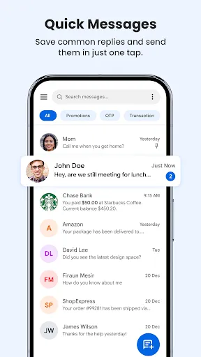 Messages: SMS & Text App screenshot