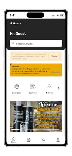 Tune Up, The Manly Salon screenshot