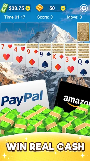 Solitaire Real Money: Win Cash screenshot