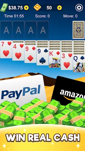Solitaire Real Money: Win Cash screenshot