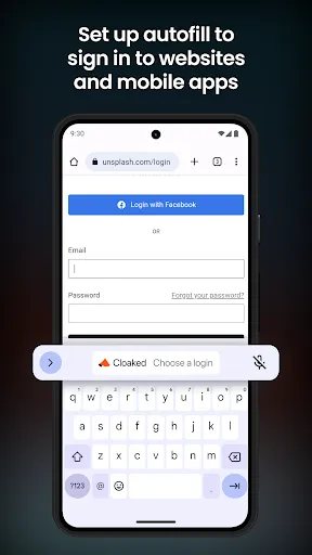Cloaked: Protect your privacy screenshot