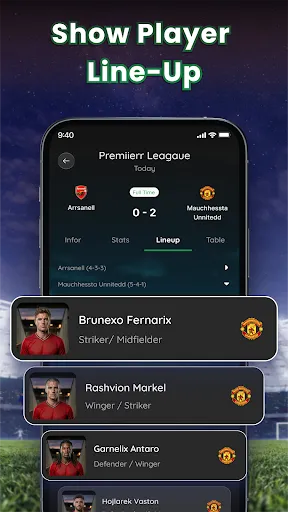 Live World Football Score screenshot