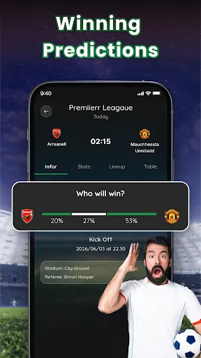 Live World Football Score screenshot
