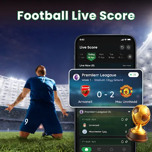 Live World Football Score screenshot