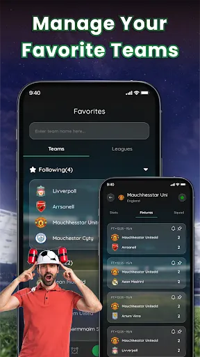 Live World Football Score screenshot