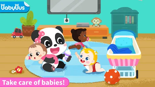 Panda Games: Baby Girls Care screenshot