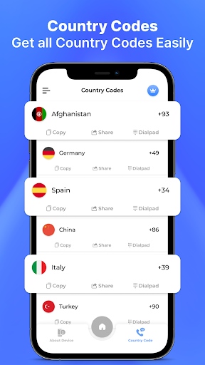 All mobile Secret Codes screenshot