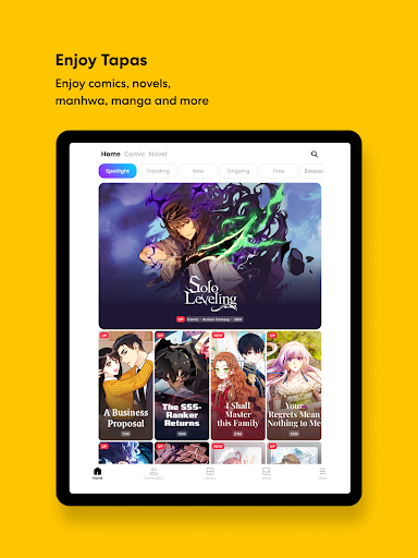 Tapas – Comics and Novels screenshot