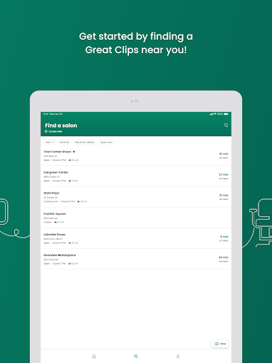 Great Clips Online Check-in screenshot