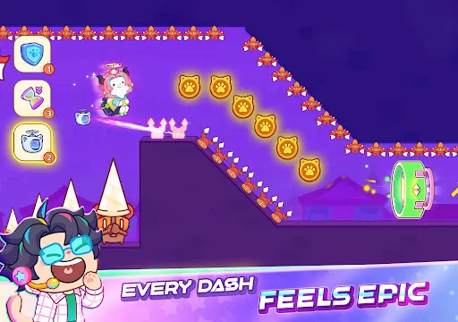 Cat Dash: Cute Cat Music Game screenshot